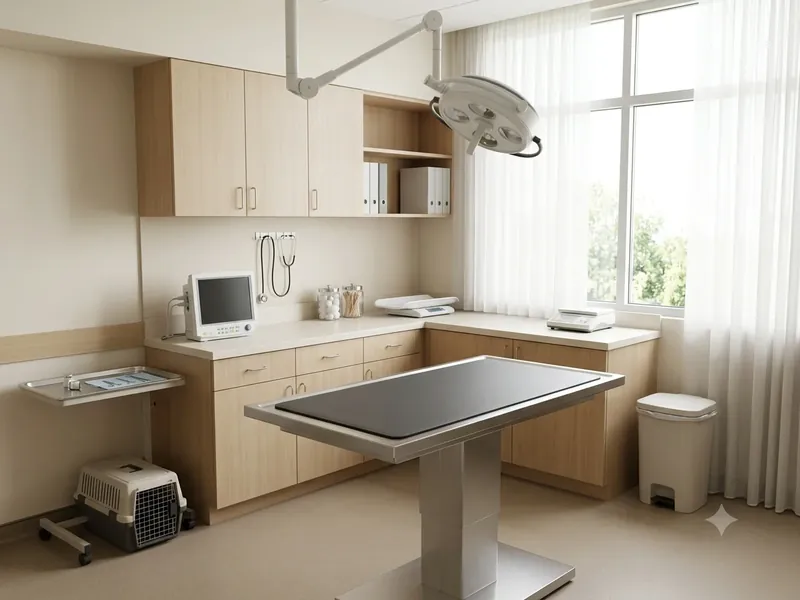 Sala de tratamiento de la clínica